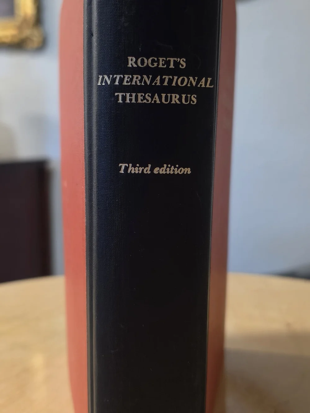 Roget's International Thesaurus Third Edition 1962 Thumb Indexed Hardcover Thoma